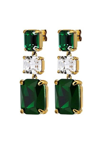 ESMARA SG EMERALD GREEN/CRYSTAL 