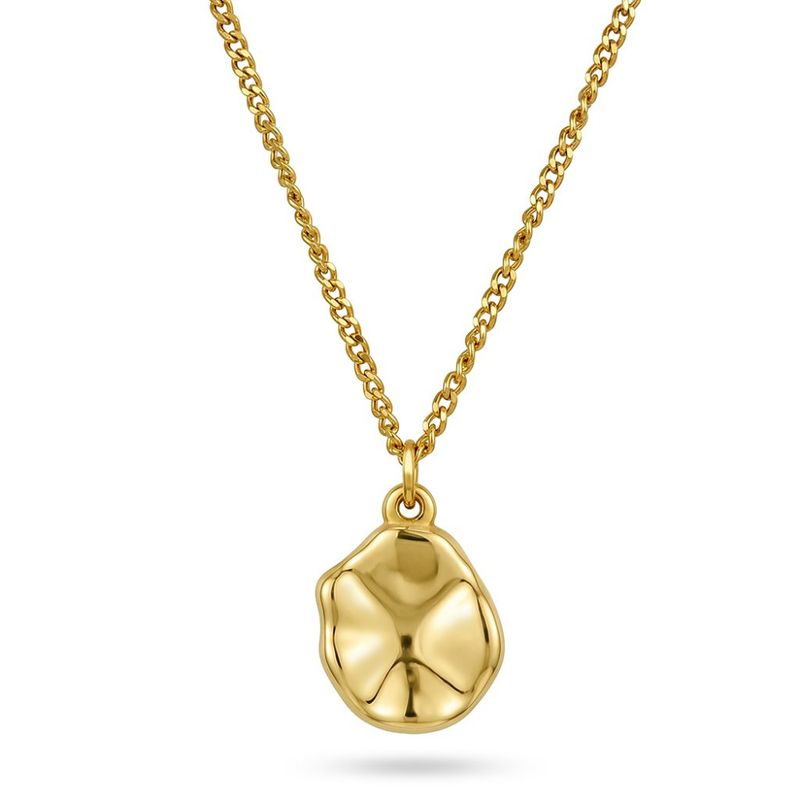 Nova necklace i forgylt stål 29216