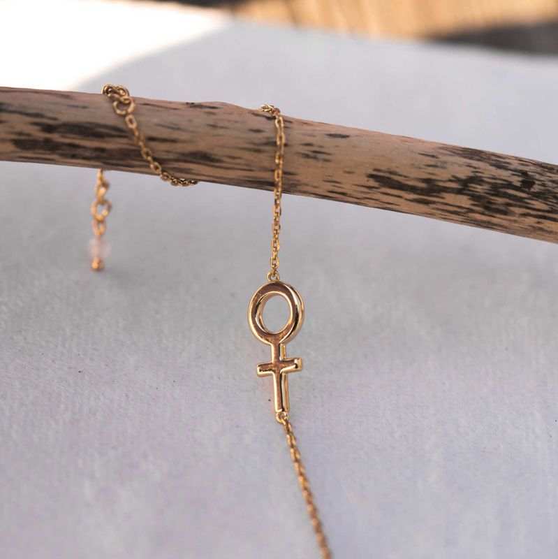 FEMME armbånd rosenkvarts 221413